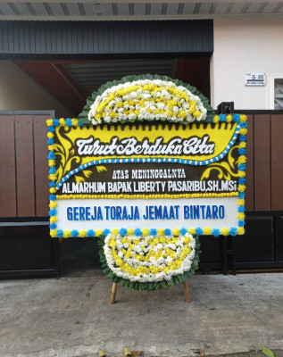 Papan Bunga Duka di Medan Area