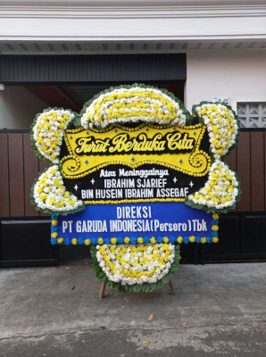 Papan Bunga Duka di Medan Area